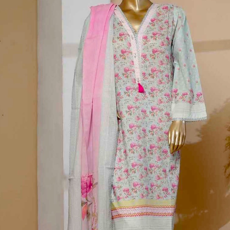 Pakistani Indian Designer Lawn Fabric Shalwar Kameez Original Brand 68